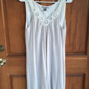 Designer linen dress